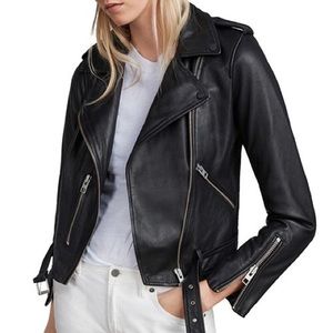 AllSaints Balfern biker leather jacket